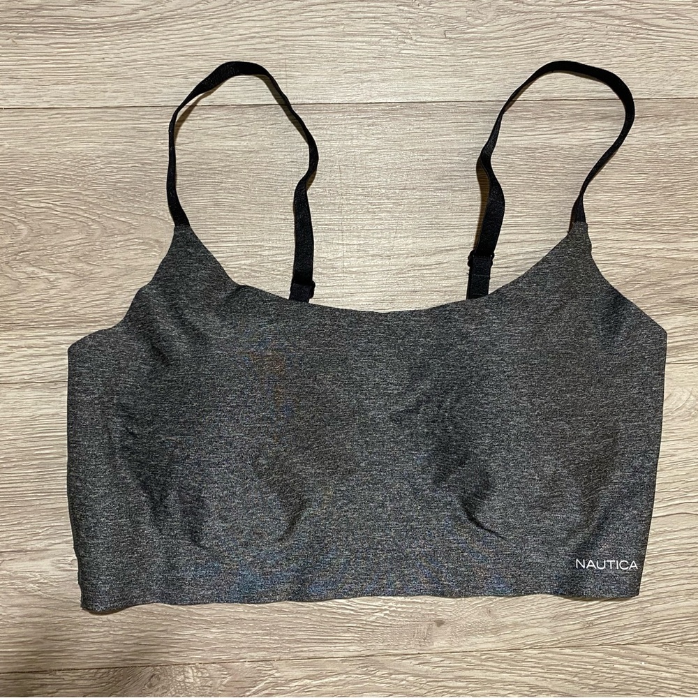 💜 Nautica Padded Bra M - Gray